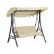 Dondolo da giardino Metallo Beige