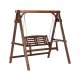 Dondolo da giardino Legno Marrone scuro