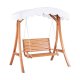 Dondolo da giardino Legno Marrone
